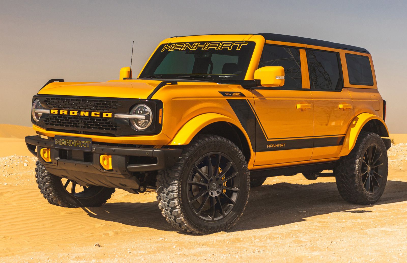 Ford Bronco от Manhart круче, чем Bronco Raptor, и у него больше привлекательности (foto: manhart)