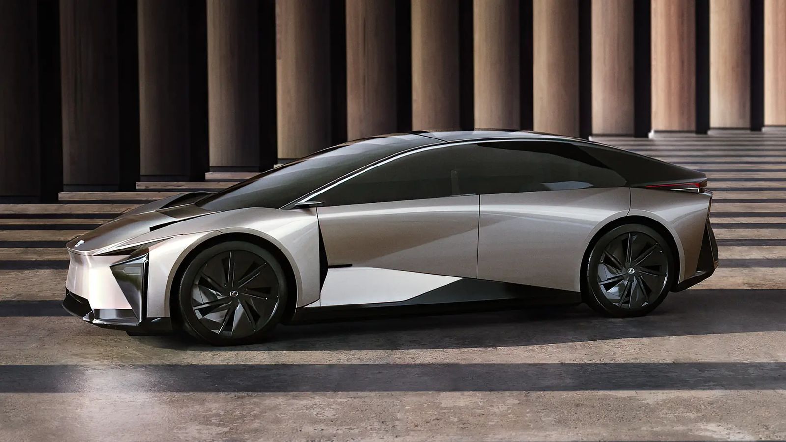 Концепт седана Lexus LF-ZC EV, производство которого также запланировано на ближайшие годы (foto: lexus)