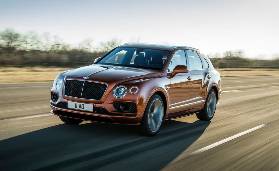 Bentayga Speed ​​с двигателем W-12