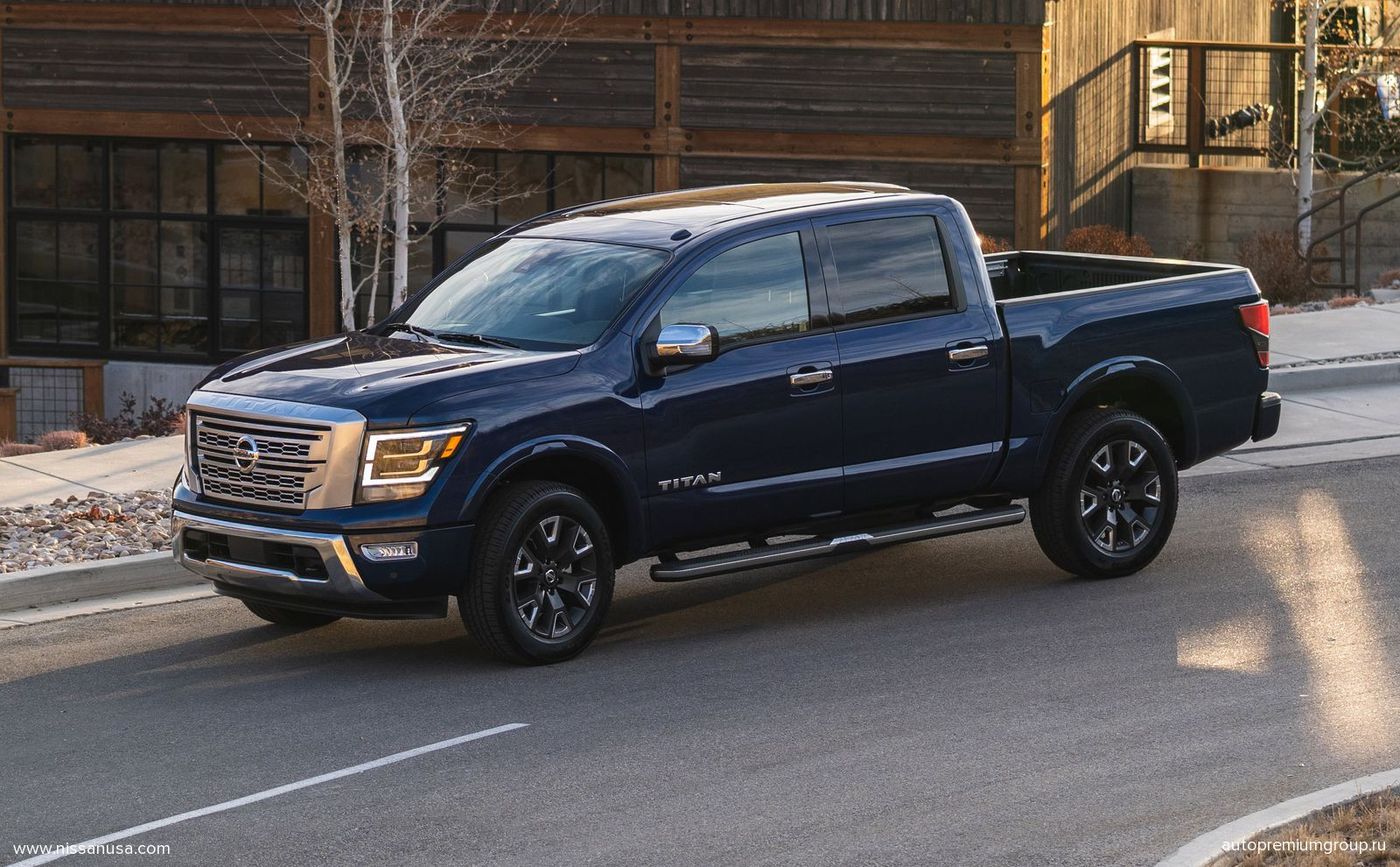 Nissan Titan полуторная кабина II поколение рестайлинг Пикап - модификации и цен
