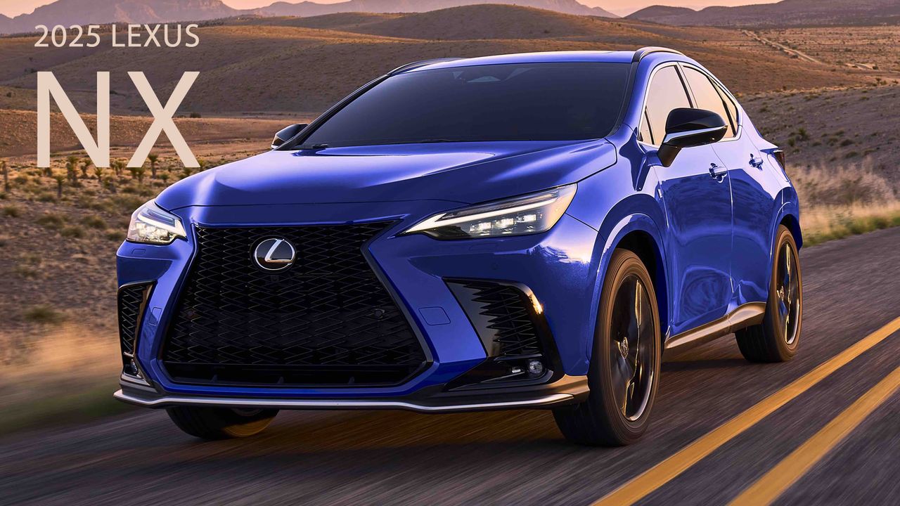 2025 Lexus NX: дизайн, философия движения, выдающийся гибридный двигатель и передовые технологии