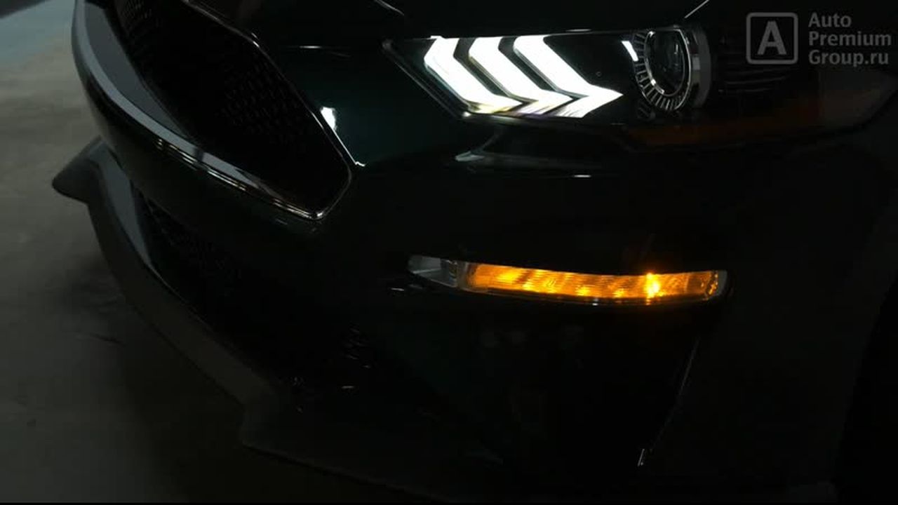 Спецверсия Мустанга Bullitt 2020 - маслкар из полицейского триллера "Буллитт"!