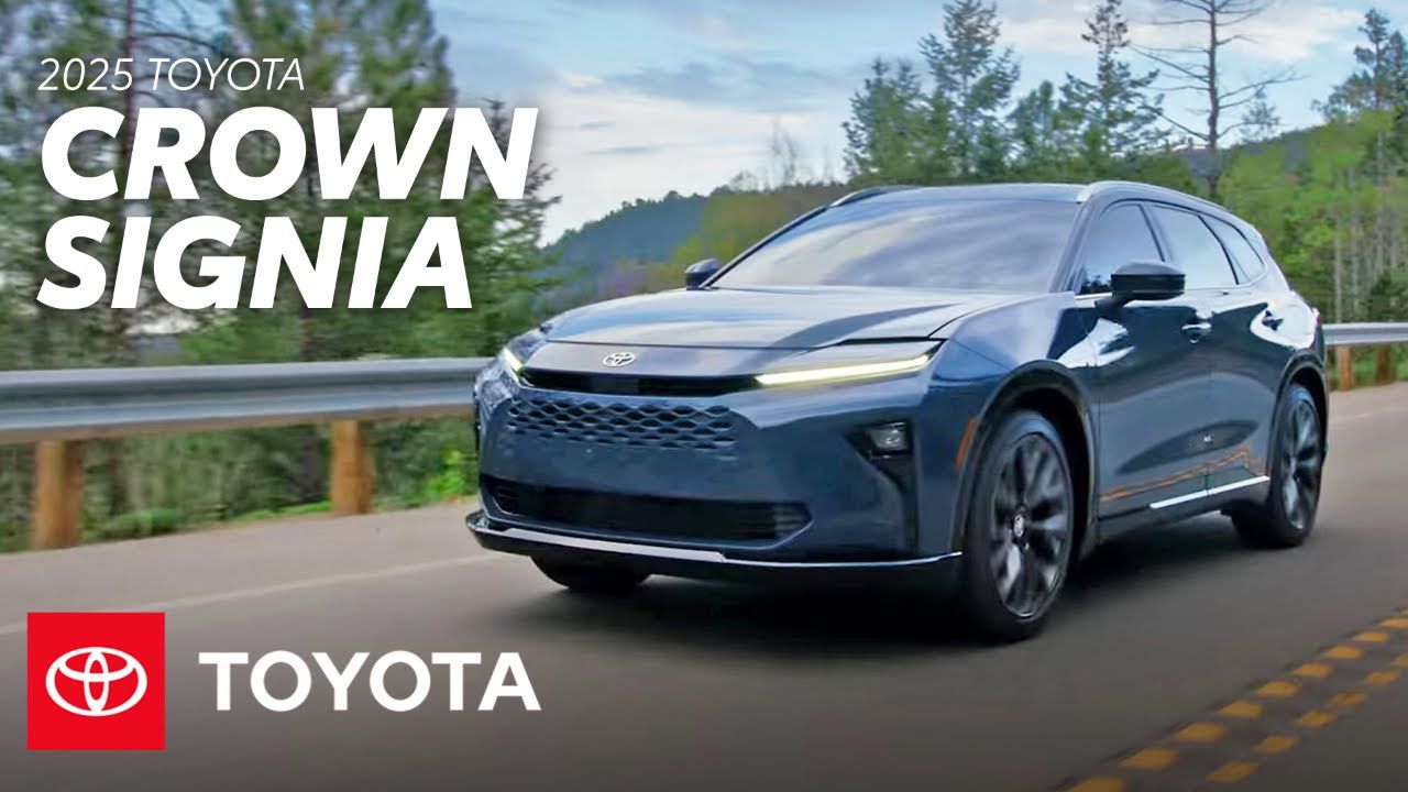 Станьте свидетелем будущего вместе с 2025 Toyota Crown Signia!