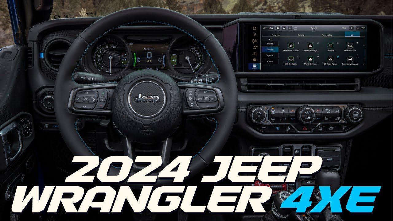 2024 Jeep Wrangler 4xe - обновлённый гибридный Вранглер