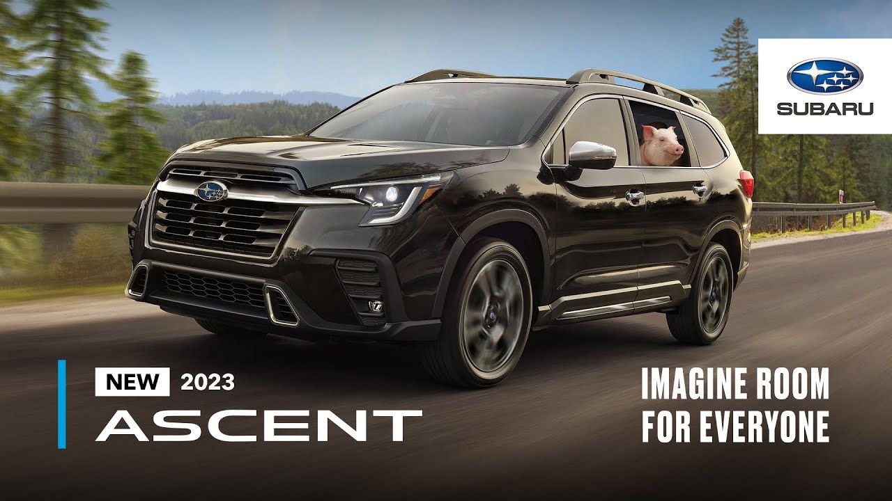 Вместительный и безопасный 2024 Subaru Ascent - выбор для всей семьи!