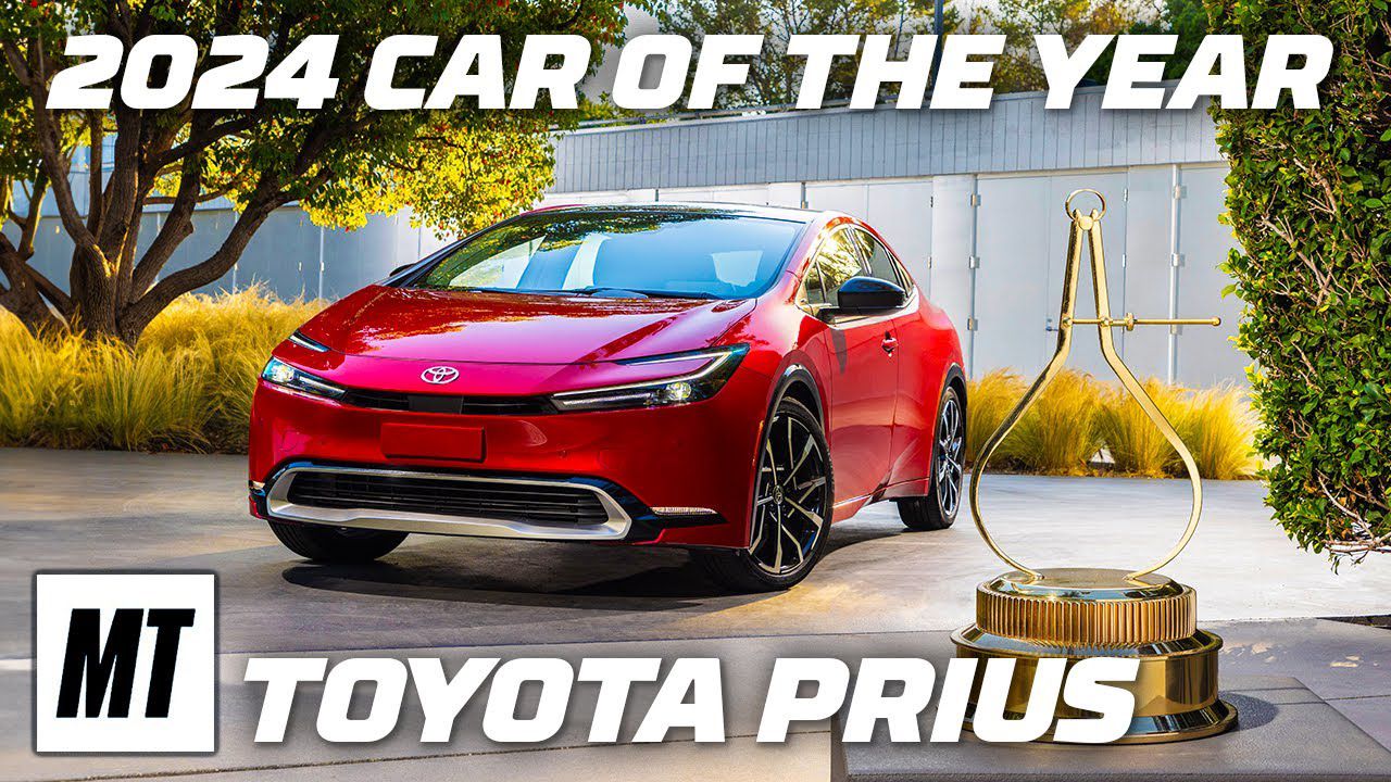 2024 Toyota Prius - "автомобиль года" по версии американского издательства MotorTrend.