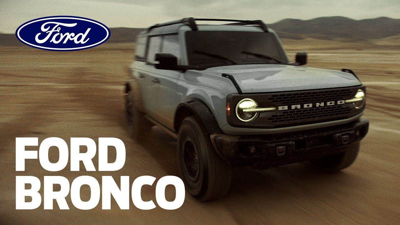 Культовый Ford Bronco это всепроходимость и технологии последнего поколения!