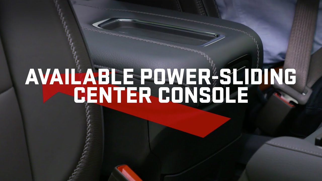 Power Sliding Center Console