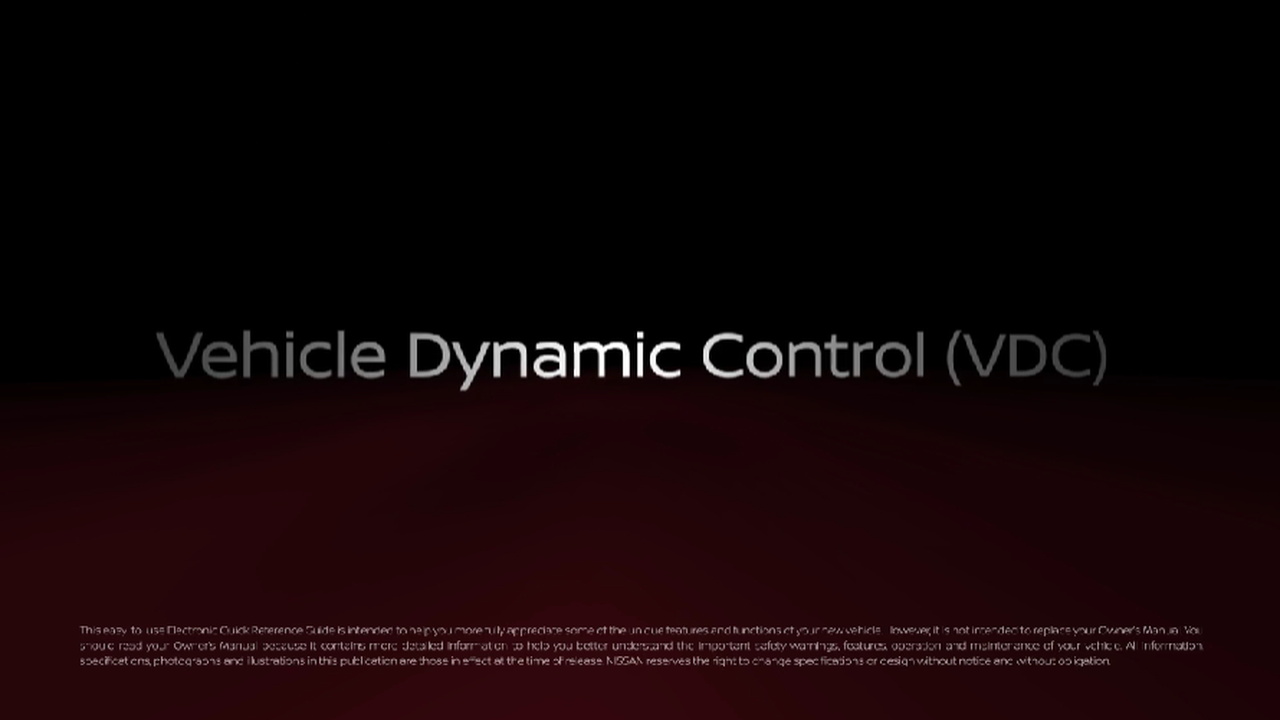 Nissan Vehicle Dynamic Control
